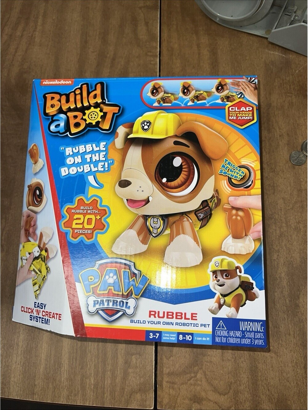 Paw Patrol Build a Bot 20+ Pieces STEM Learning Toy Robot Rubble